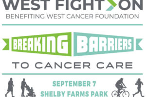 12th Annual West Fight On Scheduled for September 7th Walk, Run, Cycling Event to Raise Funds for West Cancer Foundation